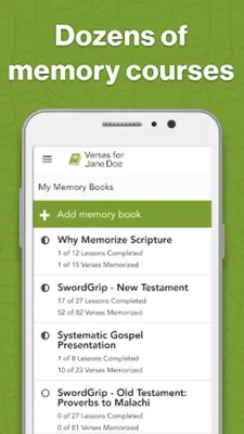 Scripture Memory Fellowship android App screenshot 11