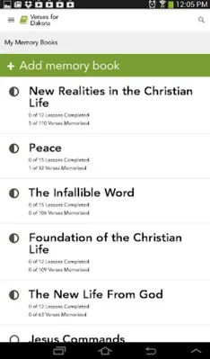 Scripture Memory Fellowship android App screenshot 1