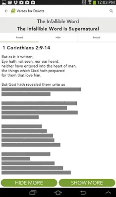 Scripture Memory Fellowship android App screenshot 4